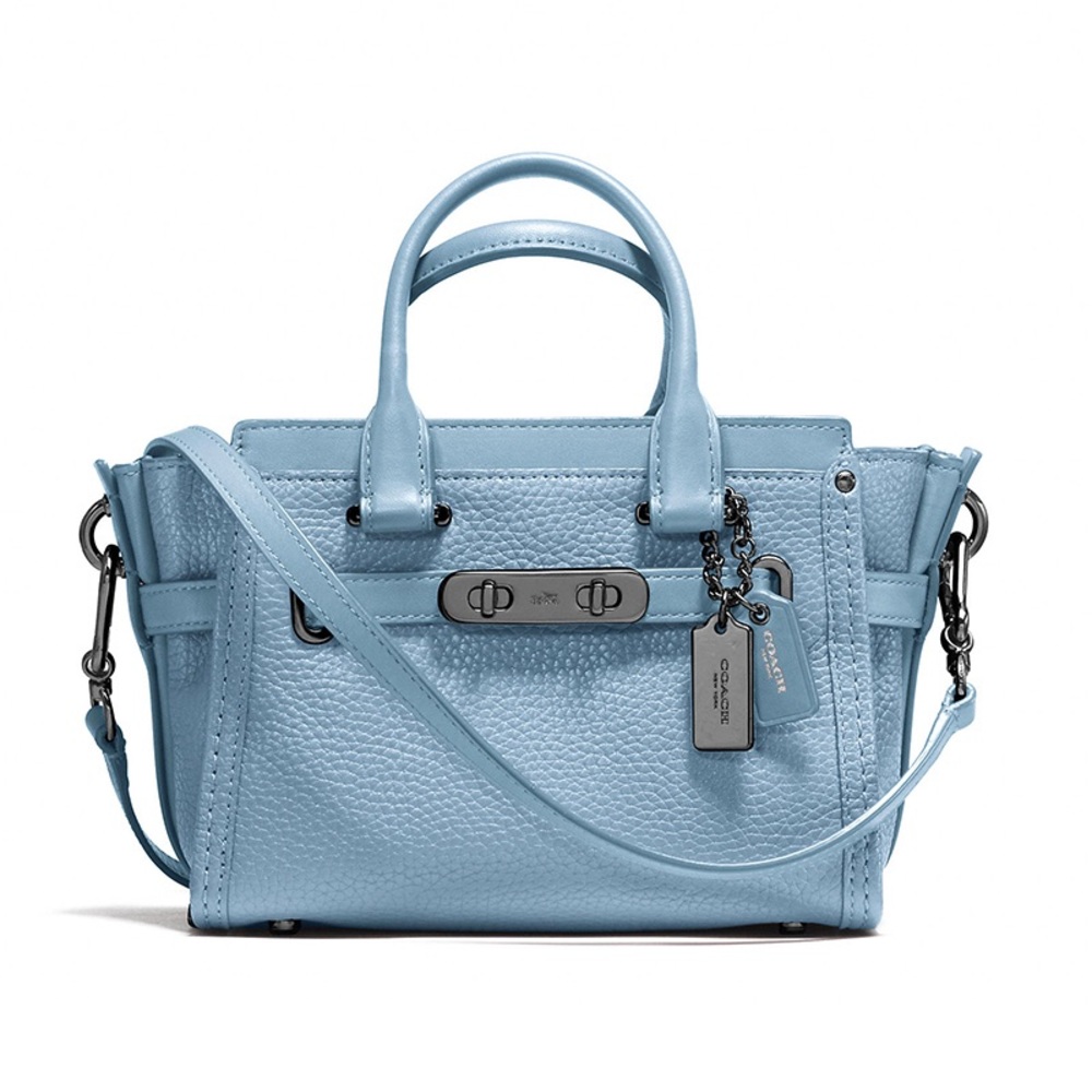 RARE COLOR!! COACH Swagger 21 Carryall Sat…